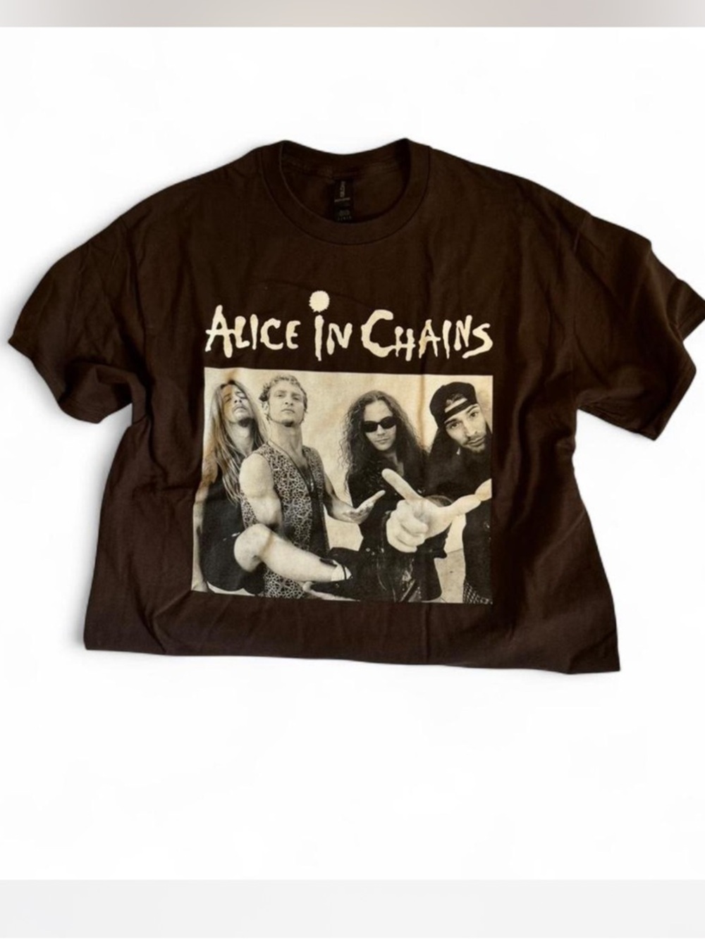 Gildan Black Alice In Chains Graphic Tee